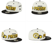 NBA步行者队鸭舌帽保罗乔治同款篮球平沿帽送球迷礼物奖品