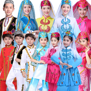 2021新疆舞蹈大摆裙回族，演出服56女少数民族风，表演服套装成人
