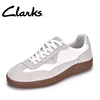 Clarks其乐男鞋艺动系列复古德训鞋潮流舒适圆头系带休闲板鞋