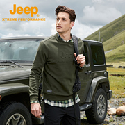 jeep吉普卫衣男士春季款 长袖户外男装外套冬季上衣潮J032094366