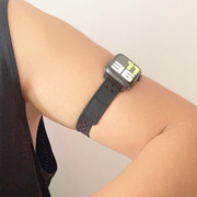 运动臂带弹力魔术，贴尼龙健身iwatch表带，适用applewatch苹果手表s8