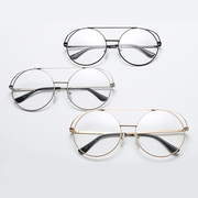 镜框韩版平光眼镜有镜片男女士款潮复古个性装饰网红近视眼镜框架