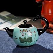 瓷装鈊堂茶具套景家德镇1手绘陶瓷，器用简约功夫茶杯茶套盘整