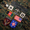 USMC MARSOC技能章军迷BDU蛙服臂章刺绣徽章魔术贴姓名条徽章帽徽