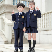 校服套装小学生礼服男女童西装学院，风套装裙班服幼儿园园服春秋装