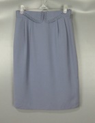 Vintage 微瑕古着中古90年代紫色纯色中长款半身裙