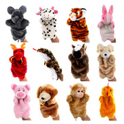 毛绒玩具十二生肖动物手偶狗亲子玩偶幼儿园道具12生肖小兔子玩偶