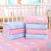纱布婴儿隔尿垫纯棉，可洗防水透气新生，宝宝防漏垫夏季薄款隔夜床垫