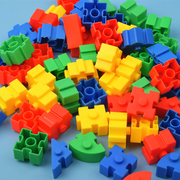童心积木玩具拼装益智百变大颗粒幼儿园，男孩女孩拼插塑料玩具