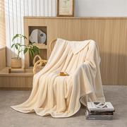 贝贝绒毛毯秋冬季款办公室午睡毯空调沙发盖毯子菠萝格珊瑚绒床单