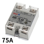 供应SSR40A100A小型24V固态继电器12V交流220V直流控交流交流控交