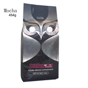 摩卡咖啡豆454g四季工坊咖啡豆，商用咖啡机口粮，豆中深烘培
