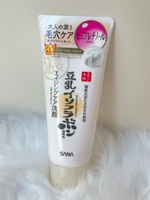 日本本土sana莎娜豆乳，美肌紧致润泽修复保湿美肌洗面奶150g