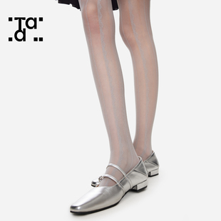 灰色连裤袜女春秋薄款白丝性感，纯欲jk竖条纹侧边蕾丝显瘦甜美丝袜