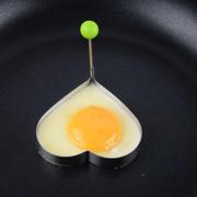 不锈钢创意煎蛋模具煎鸡蛋模型煎蛋器爱心形，荷包蛋饭团磨具套
