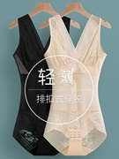 日本无痕连体塑身内衣女士收腹束腰塑形冰丝强力束身提臀美体薄款