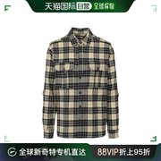 香港直邮Ih Nom Uh Nit 男士格纹长袖衬衫