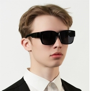 近视专用偏光太阳镜套镜r(男女百搭款)近视可佩戴墨镜时尚偏光镜.