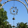 花园庭院别墅铁艺风铃，挂饰阳台装饰铃铛复古挂件，创意简约田园户外