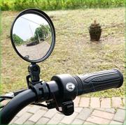 海能告别视觉盲区电动自行车后视镜凸面广角反光镜倒车镜