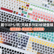 适用dell戴尔xps笔记本键盘膜灵越15.6英寸G3/G5/G7电脑游匣保护贴膜5577硅胶套7559防尘罩3579按键覆盖17.3