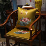 中式坐垫可拆洗海绵实木，餐椅子凳子垫圈椅，太师茶红木沙发家用椅垫