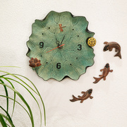 立体无边框挂钟简约装饰时钟创意个性钟表客厅挂表中式家用静音钟