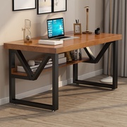 实木书桌北欧电脑桌台式家用卧室写字台工作办公桌学生学习长桌子