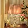 欧式水晶台灯卧室床头灯奢华创意温馨美式LED简约现代法