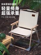 户外桌椅折叠椅克米特椅露营椅子野餐折叠凳子，家用便捷钓鱼凳马扎