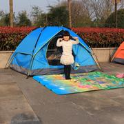 双用弹压旅游帐篷户外自动双层-4人户外野营露营帐篷
