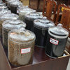 玻璃大号密封罐宽口透明茶叶，药材青柑陈皮桶，大容量带盖密封瓶展示