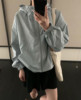 韩国24春装双拉链设计感时尚欧版宽松外套百搭洋气冲锋衣潮