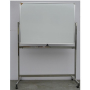 磁性白板书写板单面加钢架90*120cm写字板留言板支架式可移动