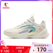 中国乔丹运动鞋女款2024夏季轻便透气跑步鞋，老爹休闲鞋gm22230405