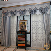欧式窗帘客厅奢华大气别墅美式卧室法式豪华中式成品轻奢新中式光
