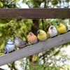 创意户外花园庭院装饰品园艺摆设仿真动物摆件树脂动物工艺品小鸟