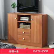 欧伦索简约现代人造板式小户型客厅家具高款电视柜经济型加高卧室