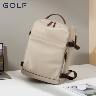 golf双肩包女202315.6寸电脑包情侣，背包旅行大容量，潮电脑书包