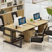 职员办公桌员工电脑桌椅组合简约现代246人位卡位屏风办公家具
