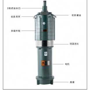 多级潜水泵高扬程220v泵水抽农E用灌溉高压农用小老鼠水泵3