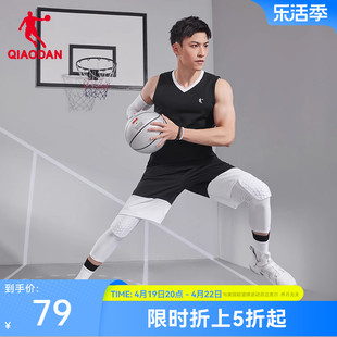 中国乔丹篮球套装男2024夏季男士，两件套速干篮球套运动服男