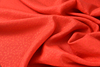 25姆米重磅提花豹纹真丝棉时装面料1.14米宽大红色柔软舒适55元