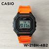 卡西欧手表casiow-218h-4b2户外运动时尚腕表方块，防水电子表