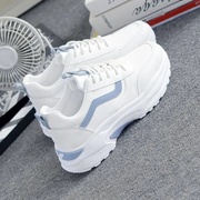 B5小白鞋春秋冬老爹鞋女鞋学生韩版运动鞋内增高加绒棉鞋