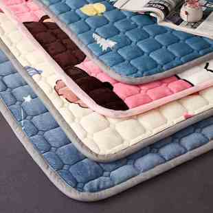 保暖牛奶绒床单冬毛绒毯加绒冬季毛毯冬天1.5米1珊瑚绒毯子床上垫