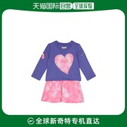 香港直邮潮奢hatley女童扎染，心形低腰连衣裙(学步婴童儿童青)