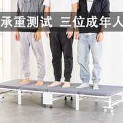 2023欧式儿童床折叠带护栏可收缩男孩女孩单人床铁艺公主床加宽拼