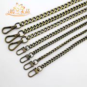 嫣兰水晶古铜色包包链条配件斜跨包链子替换包带挎包金属链条单卖