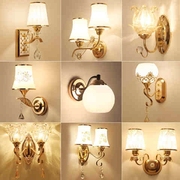 新创意(新创意)现代简约水晶，壁灯卧室床头灯过道欧式客厅背景墙墙壁灯具